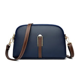 women genuine leather flap bag