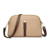 women genuine leather flap bag