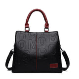 PU Leather Casual Crossbody Tote Bag for Women