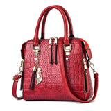 sachibelle Crocodile Pattern Handbag