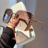 Oversized Square Sunglasses