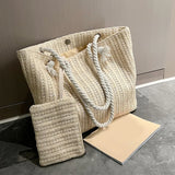 Designer Women’s Straw Tote Bag