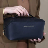 PU Leather Makeup Organizer