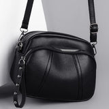 Classic Solid PU Leather sachibelle