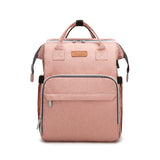 All-in-One Mommy Backpack with Crib, Sleeping Bag & Storage