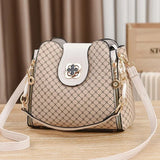 Women's Vintage PU Leather Bucket Bag