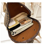 Korean Floral Shell Crossbody Bag for Women