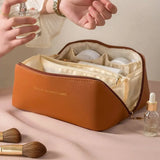PU Leather Makeup Organizer