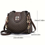 Women's Vintage PU Leather Bucket Bag