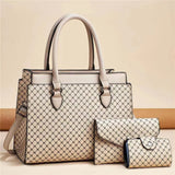 Soft PU Leather Patchwork Handbag
