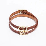 CH Classic Rubber & Metal Ladies Bracelet