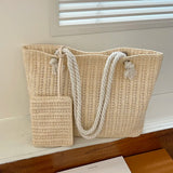 Designer Women’s Straw Tote Bag
