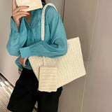 Designer Women’s Straw Tote Bag