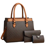 Soft PU Leather Patchwork Handbag