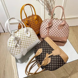 Korean Floral Shell Crossbody Bag for Women
