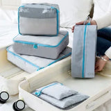 7/6-Piece Waterproof Travel Organizer Set