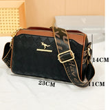 Designer Checkered Shoulder Bag