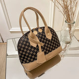 Korean Floral Shell Crossbody Bag for Women