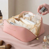 PU Leather Makeup Organizer