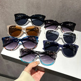 Women’s Cat Eye Butterfly Sunglasses – Retro Fashion UV Mirror Shades