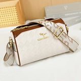 Designer Checkered Shoulder Bag
