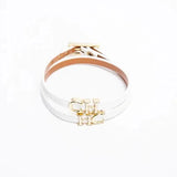 CH Classic Rubber & Metal Ladies Bracelet