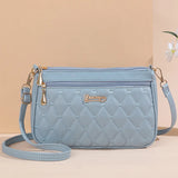 Elegant Embroidered PU Leather Handbag