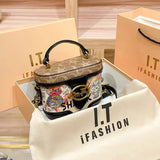 Trendy Geometric Pattern Bag for Women – Casual & Versatile