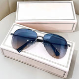 Classic Men’s Aviator Oval Sunglasses