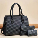 Soft PU Leather Patchwork Handbag