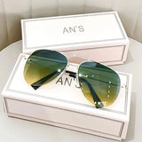 Classic Men’s Aviator Oval Sunglasses