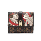CH-Inspired Premium Short Wallet for Women