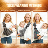 Multi-Position Baby Carrier Sling – Face-to-Face & Side Carry