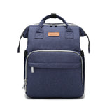All-in-One Mommy Backpack with Crib, Sleeping Bag & Storage