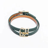 CH Classic Rubber & Metal Ladies Bracelet