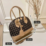 Korean Floral Shell Crossbody Bag for Women