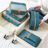 7/6-Piece Waterproof Travel Organizer Set