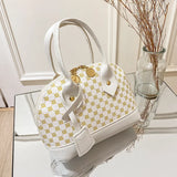 Korean Floral Shell Crossbody Bag for Women