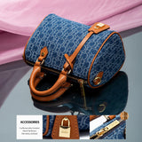 2025 Women's Cowboy Splicing Pillow Shoulder Bag