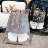 Waterproof Shoe Storage Bag – Non-Woven Travel Organizer (5/10pcs)