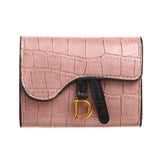 Luxury Compact PU Leather Card Holder Wallet