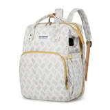 Baby Travel Bag with Crib, Diaper Changing Pad & USB Charging