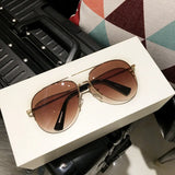 Classic Men’s Aviator Oval Sunglasses