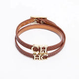 CH Classic Rubber & Metal Ladies Bracelet