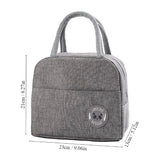 Portable Insulated Bento Lunch Bag