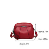 Classic Solid PU Leather sachibelle