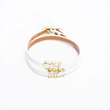 CH Classic Rubber & Metal Ladies Bracelet