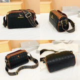 Designer Checkered Shoulder Bag
