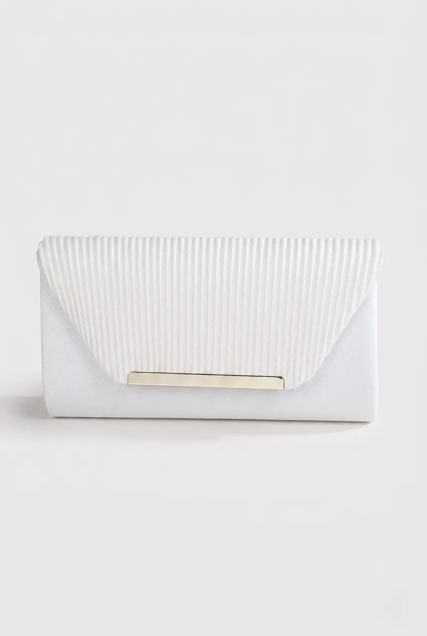 Elegant Clutch Bag for Women with Chain Strap and Sequin Details
